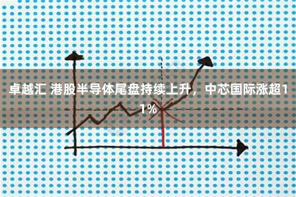 卓越汇 港股半导体尾盘持续上升，中芯国际涨超11%